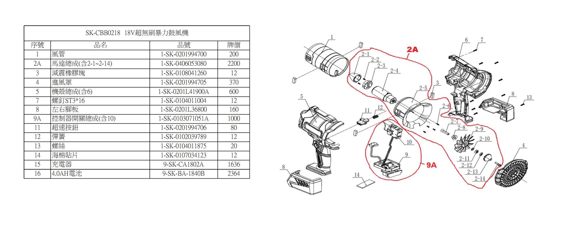 Part Exploded View